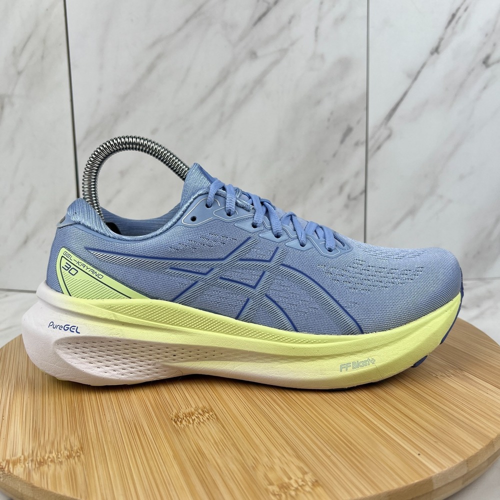 Asics Gel Kayano 30 Womens Size 7.5 Blue Running Walk Sneakers Shoes 1012B357
